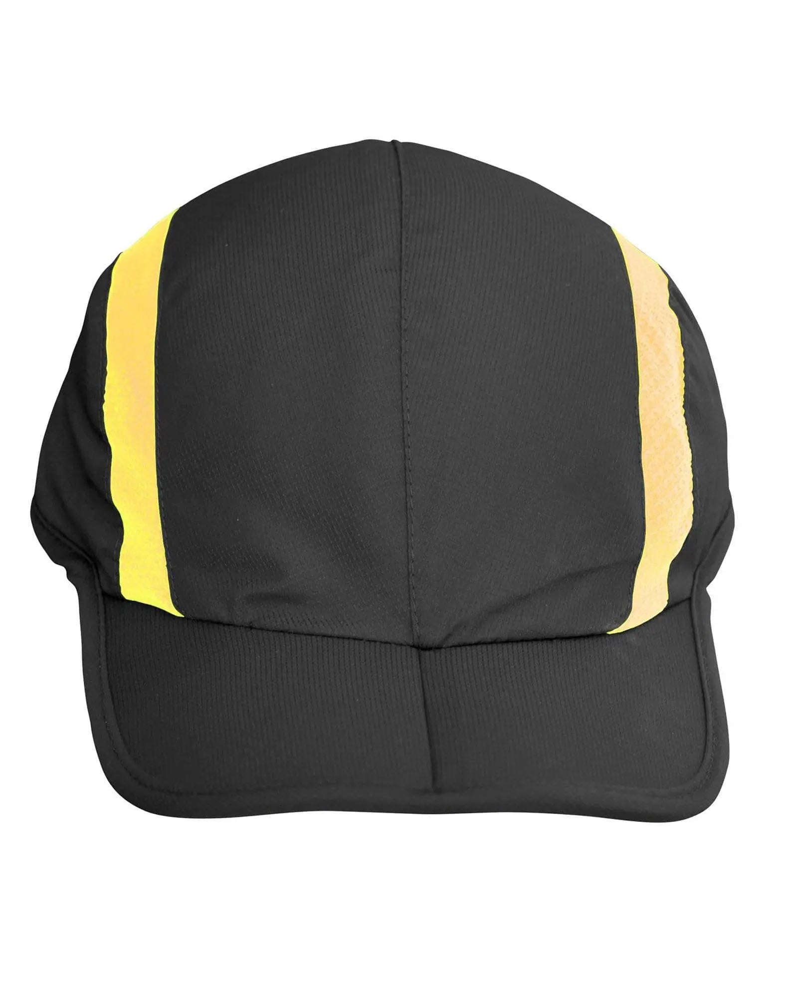 Sprint Foldable Cap Ch47 Active Wear Winning Spirit Black/Gold One size